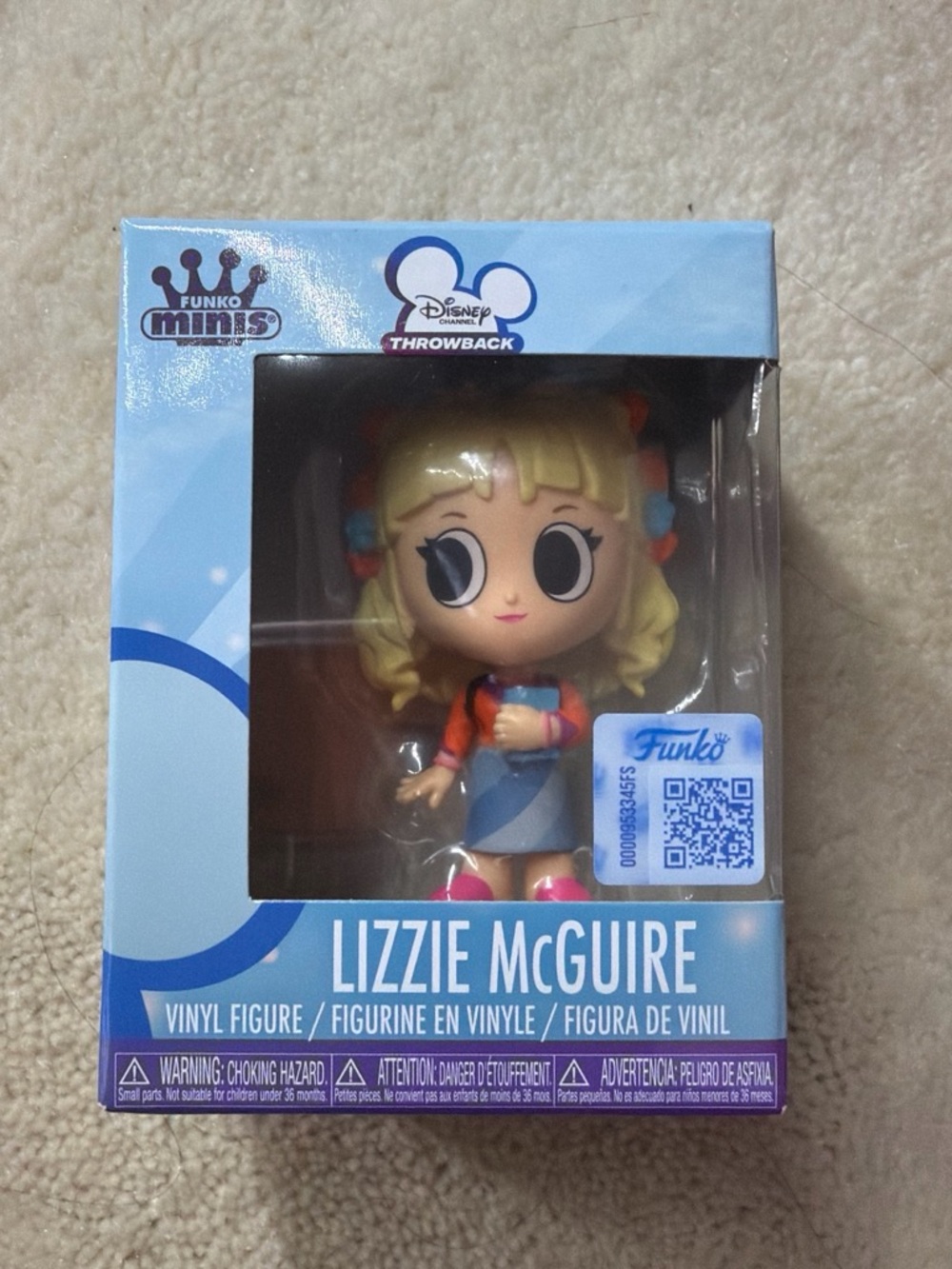 Funko Lizzie McGuire Mini Vinyl Figure - Blue, Pink, Blonde